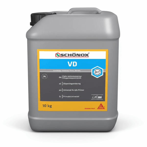 Schönox VD primer voor egaline en sneldrogende egaline 10 kg