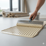 Professionele PVC vloerlijm aanbrengen met SCHÖNOX DUROCOLL dispersielijm op geëgaliseerde ondergrond