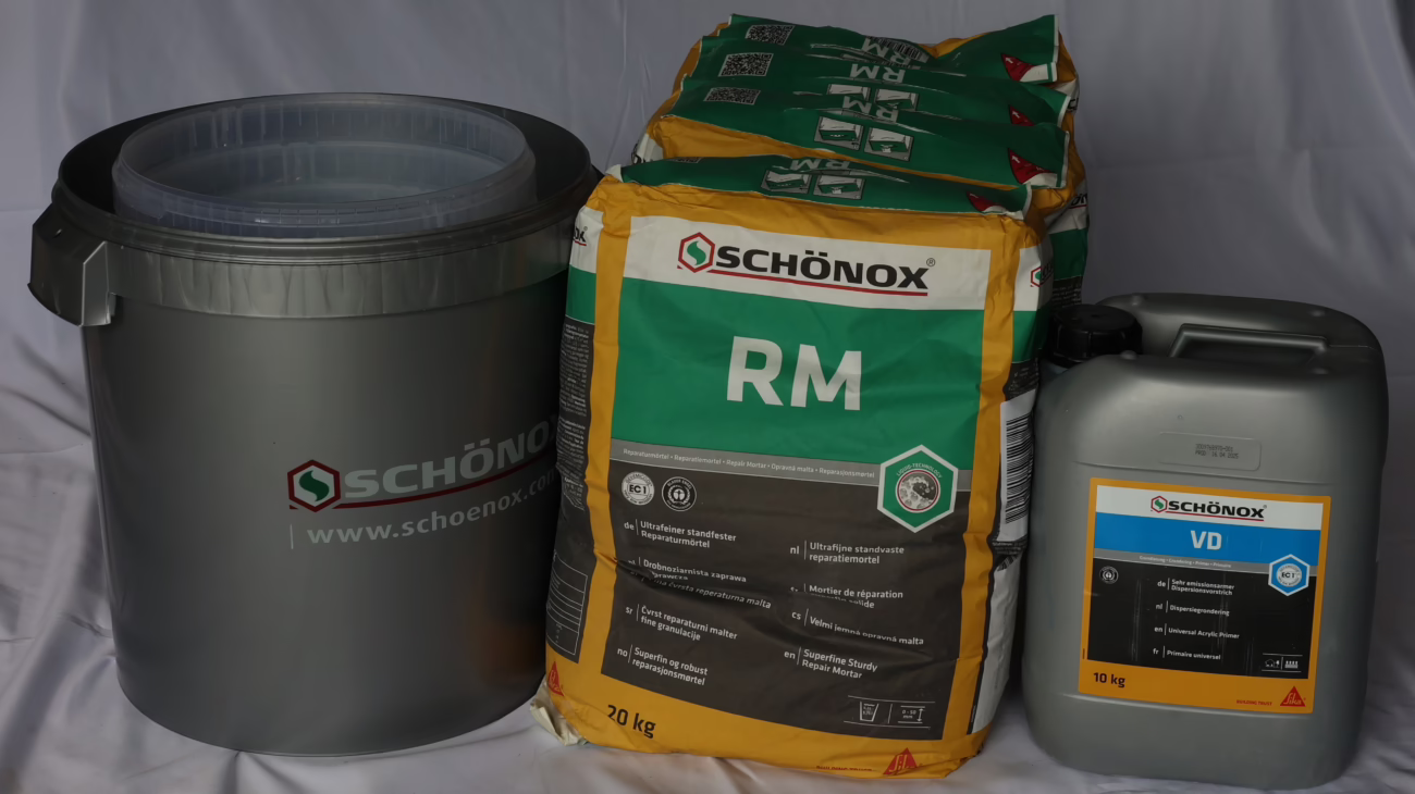 Schönox RM gips egaline en Schönox VD primer - tips van vakman Wiebe