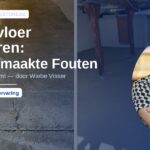 Garagevloer egaliseren voor en na resultaat – tips van specialist Wiebe Visser